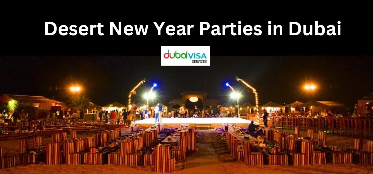 Desert New Year Parties in Dubai